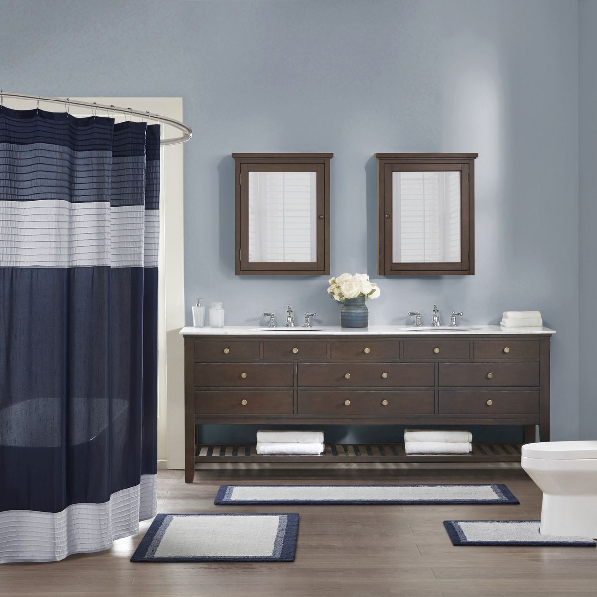 24 x 60-Inch Tufted Cotton Bath Rug — view 3