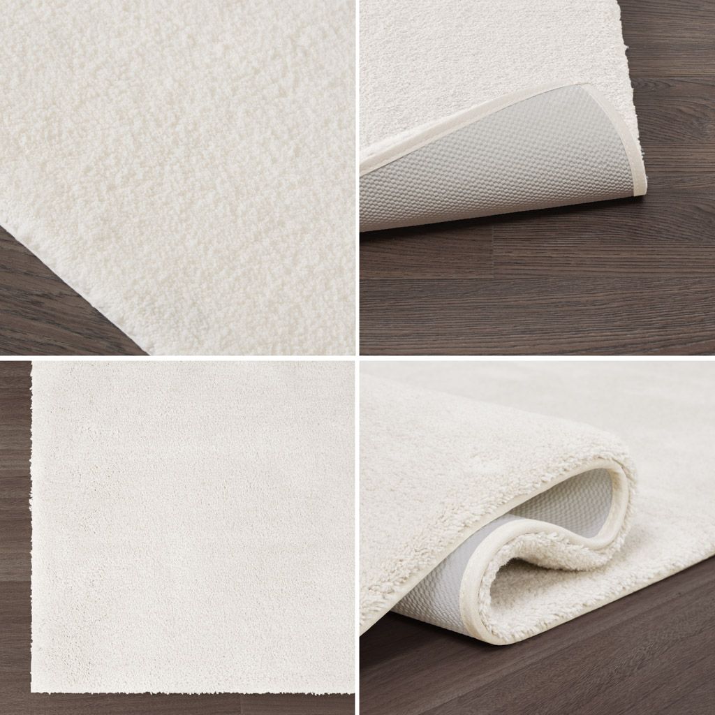 20 x 30-Inch Quick-Dry Bath Rug, Ivory — view 3