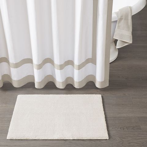 20 x 30-Inch Quick-Dry Bath Rug, Ivory