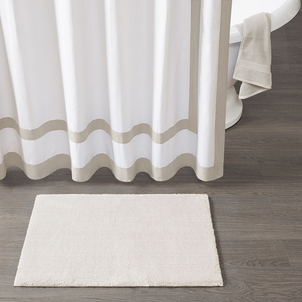 20 x 30-Inch Quick-Dry Bath Rug, Ivory