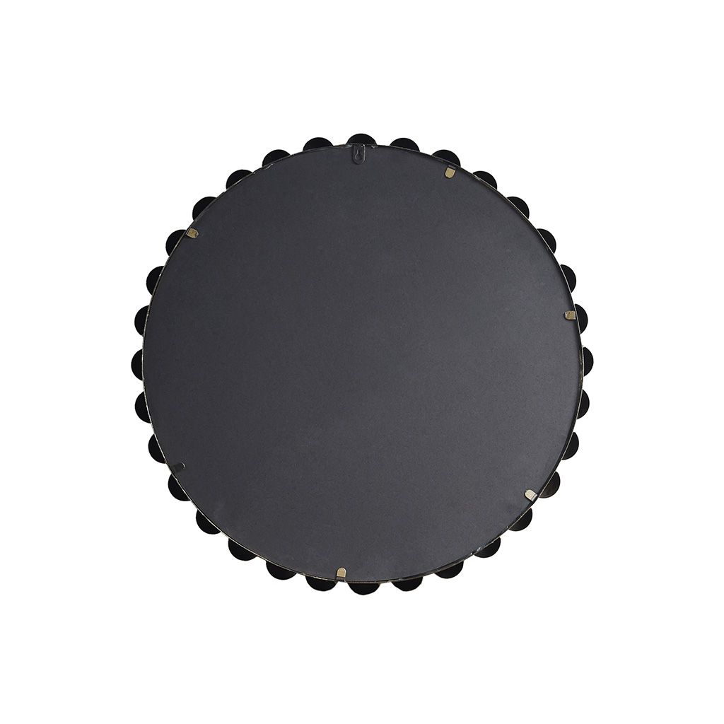 27-Inch Beaded Round Wall Mirror — view 2