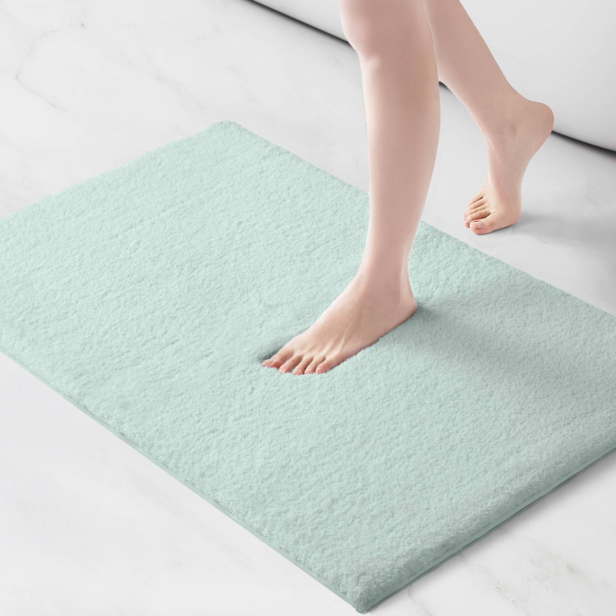 20 x 24-Inch Quick-Dry Contour Bath Rug — view 2