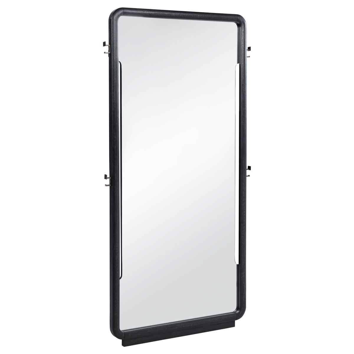 76-Inch Full-Length Floor Mirror with Hooks — view 2