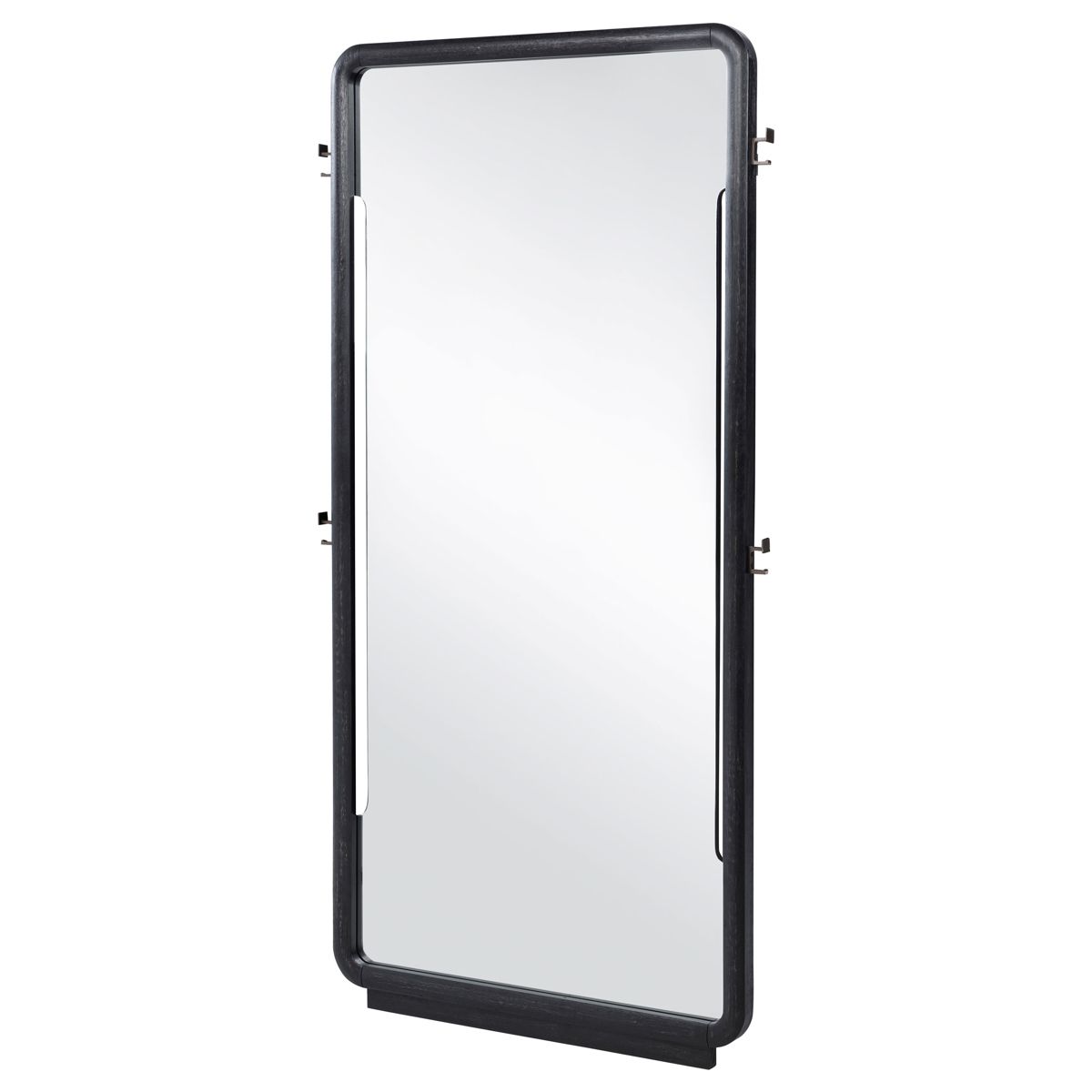 76-Inch Full-Length Floor Mirror with Hooks — view 3