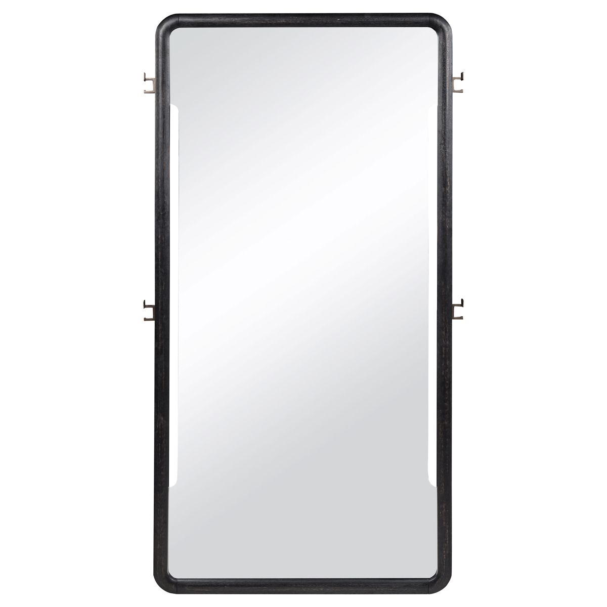 76-Inch Full-Length Floor Mirror with Hooks — view 4