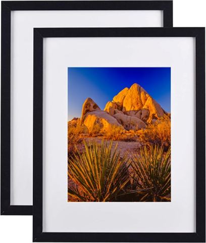 Black 16 x 20-Inch Picture Frames, Set of 2 — view 1