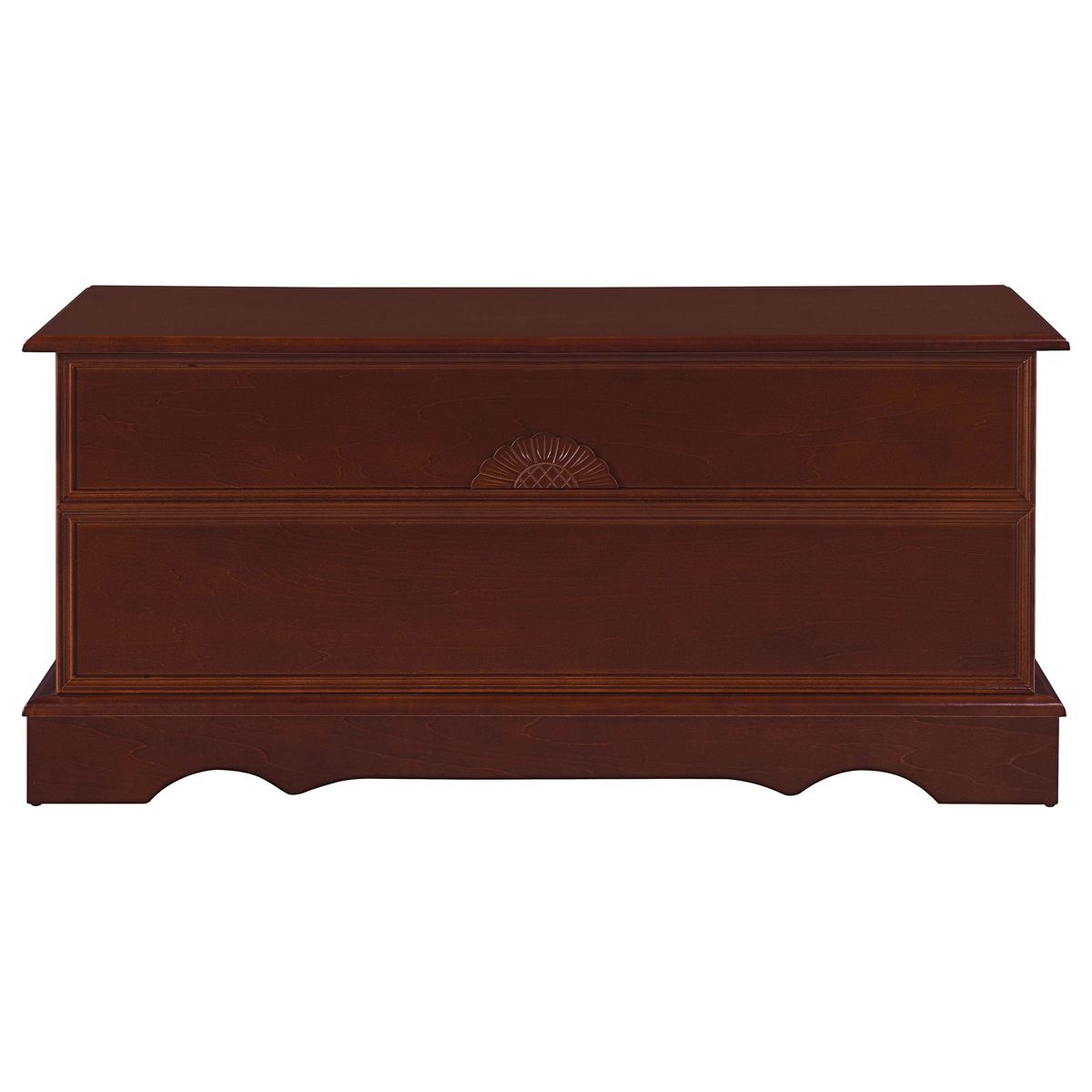 Rectangular Cedar Chest with Locking Lid — view 4