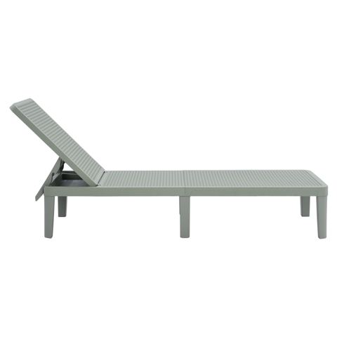 Recycled Plastic Outdoor Lounger — view 1