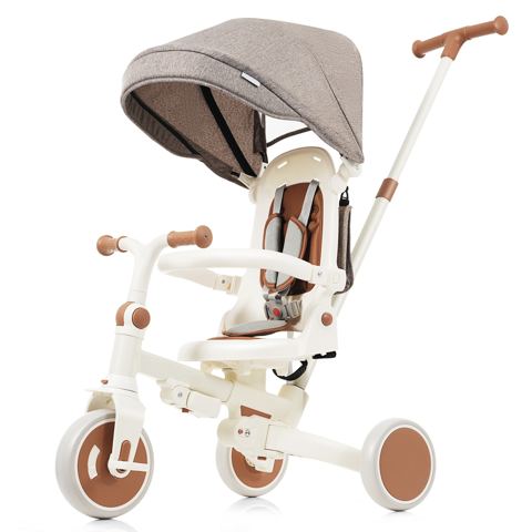 7-in-1 Folding Toddler Tricycle with Canopy