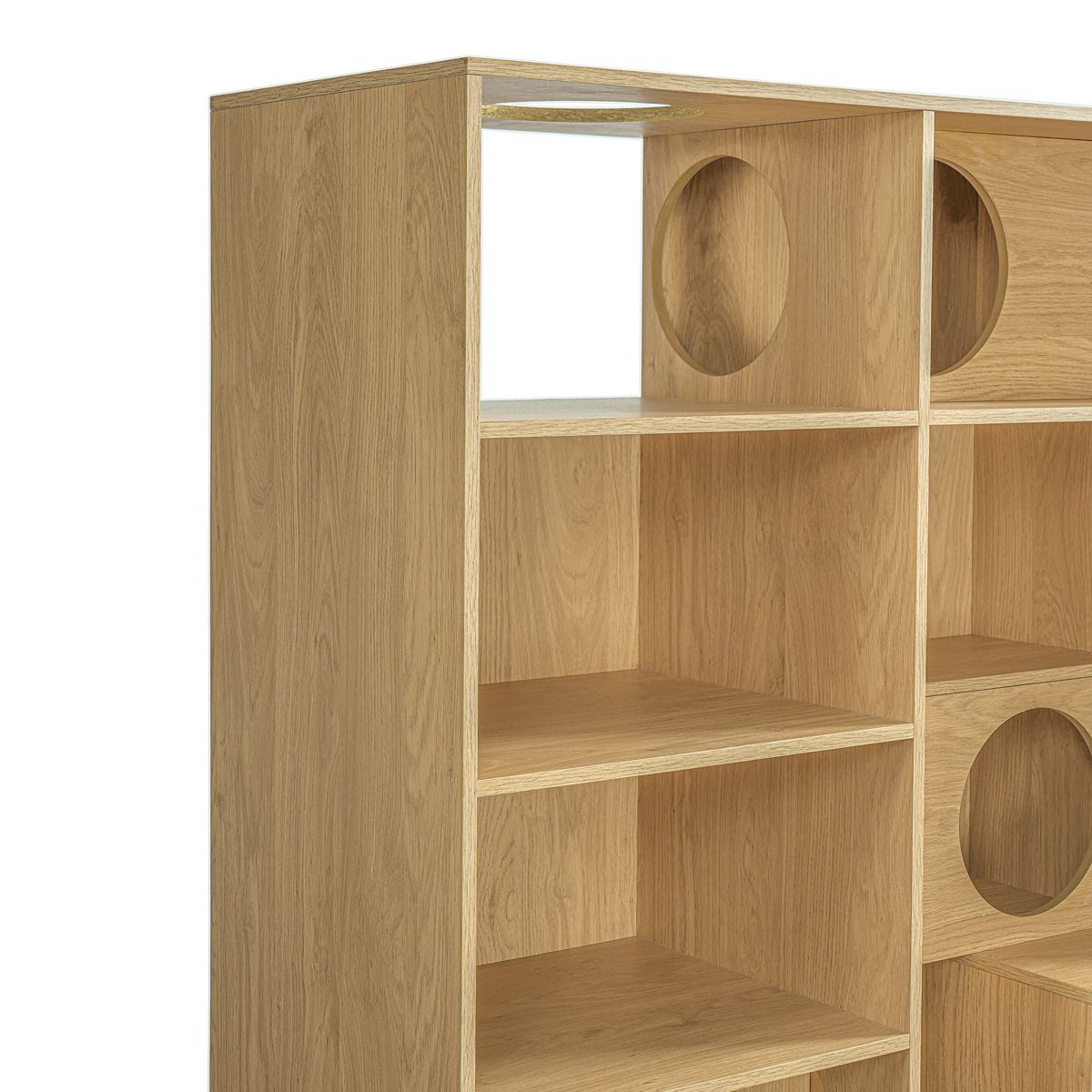Bookshelf Cat Tree with Litter Box Enclosure — view 2