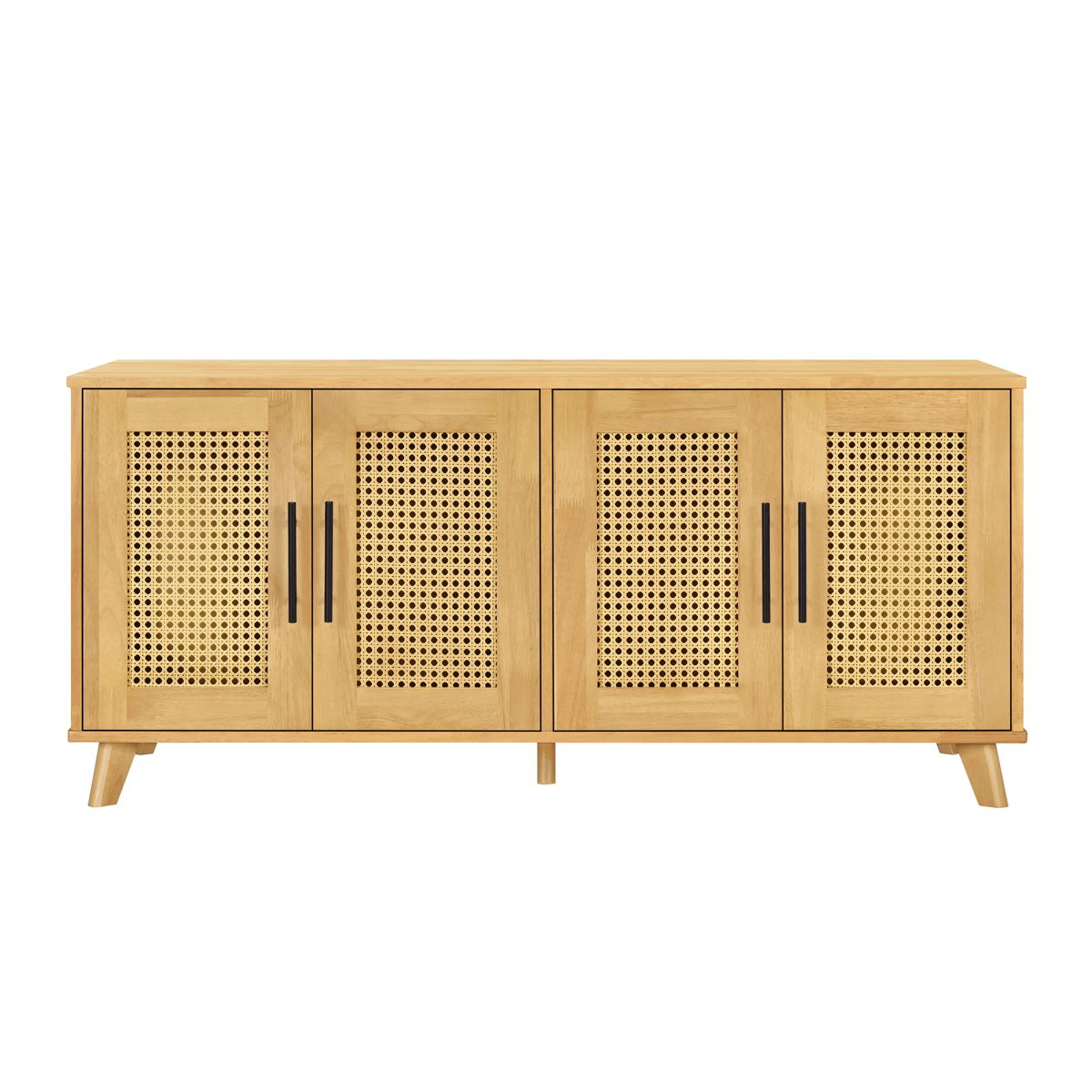 Rubber Wood Cat Cabinet with Plush Cushion — view 3