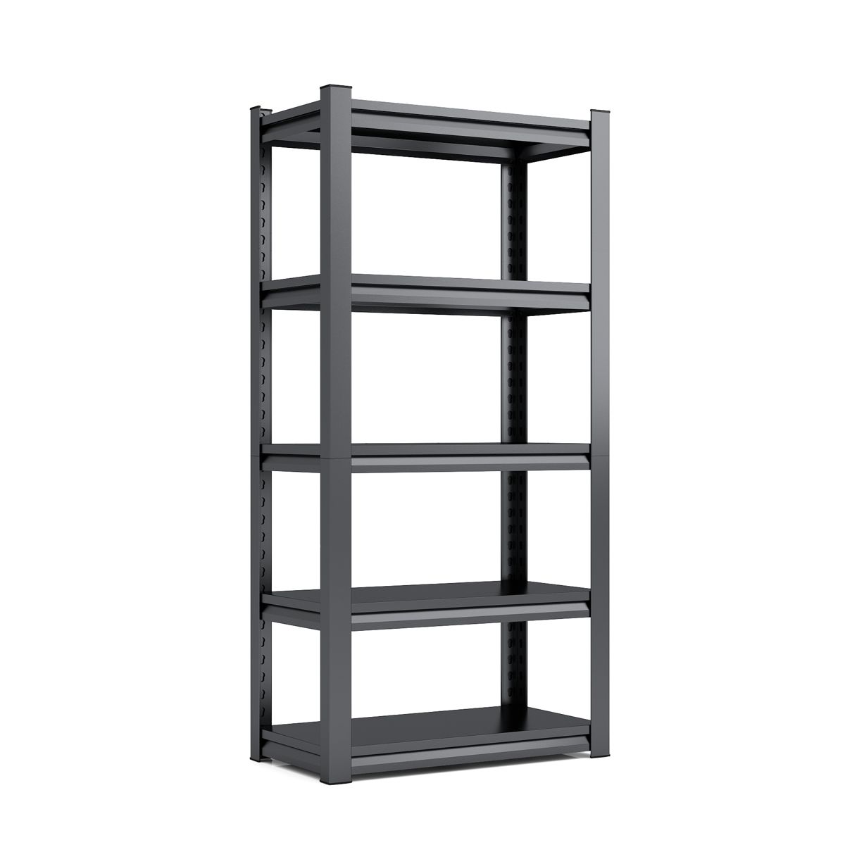 63-Inch Five-Tier Metal Garage Shelving