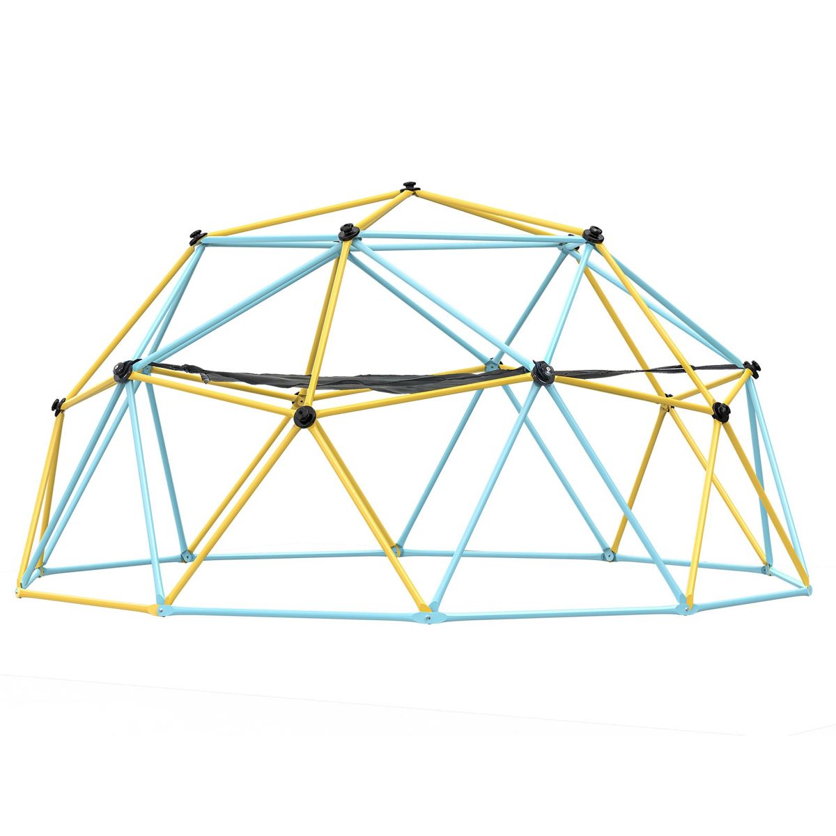 10-Foot Climbing Dome with Swing and Hammock