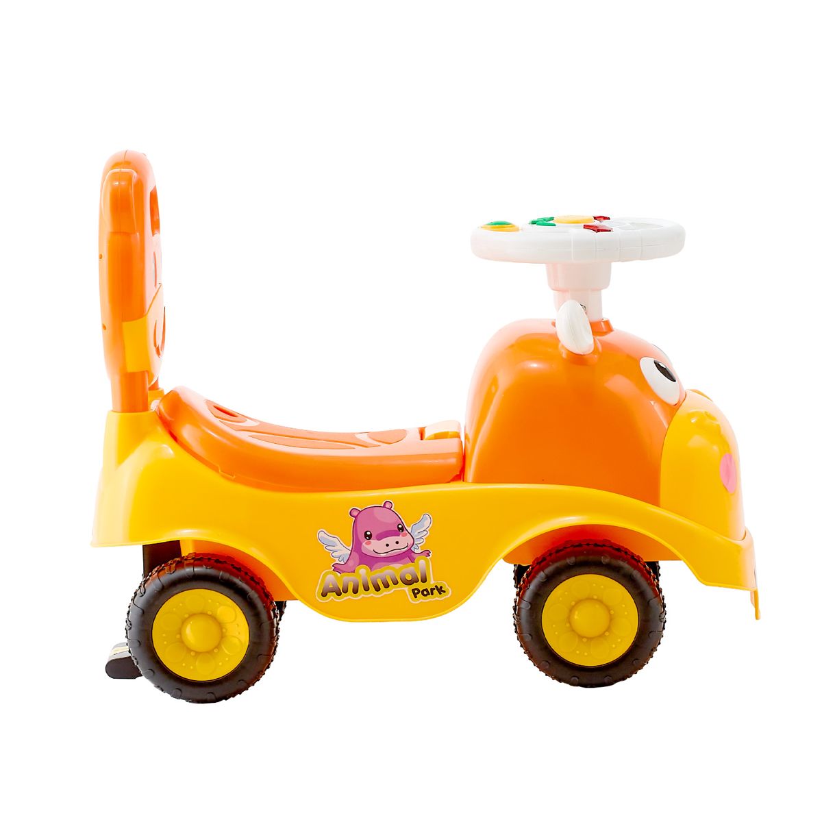 Foot-to-Floor Toddler Push Car with Storage — view 2