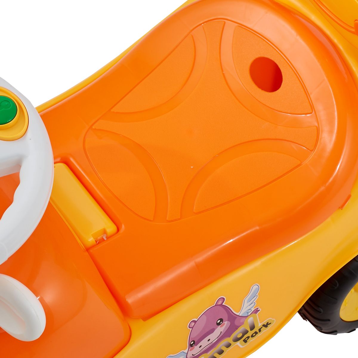 Foot-to-Floor Toddler Push Car with Storage — view 3