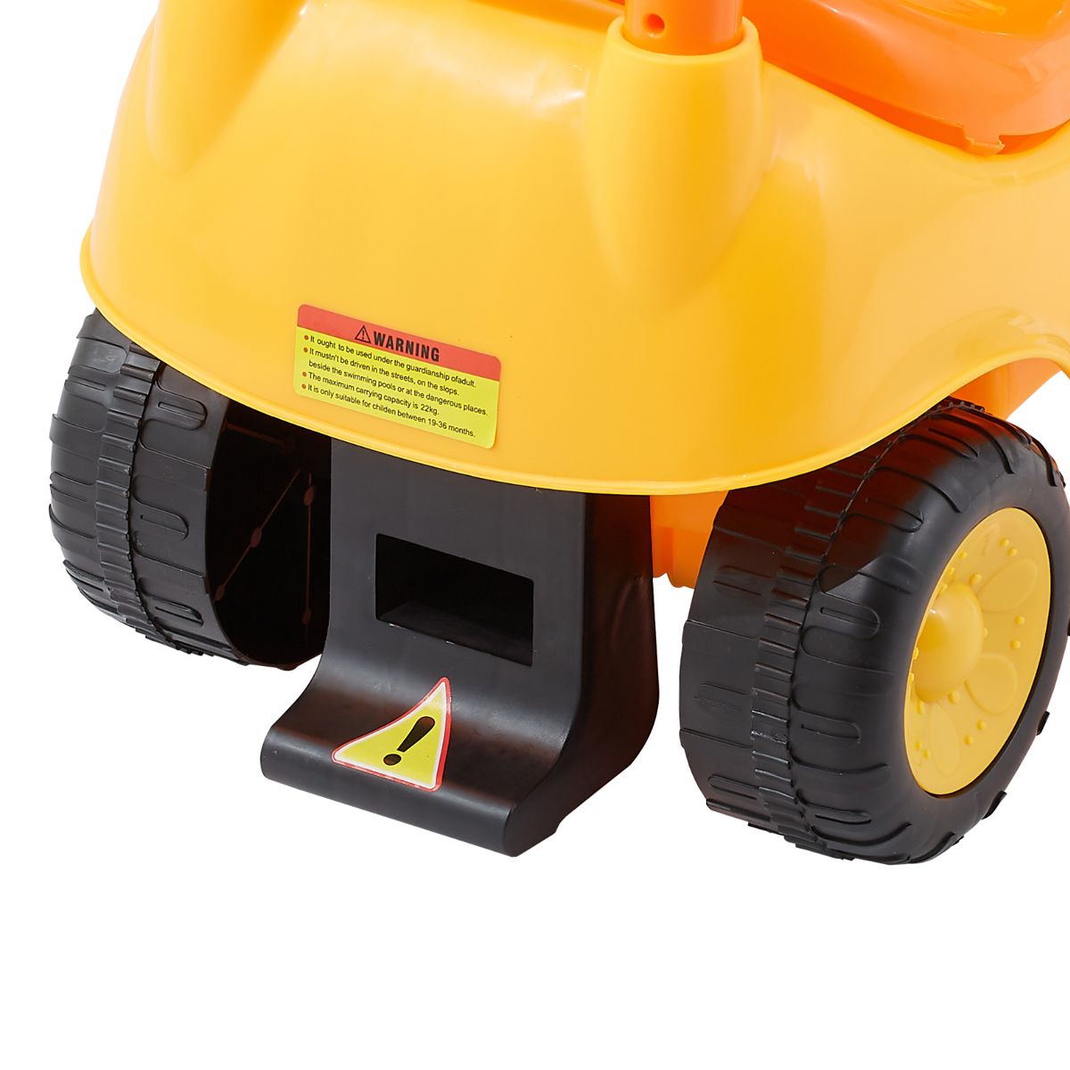 Foot-to-Floor Toddler Push Car with Storage — view 4