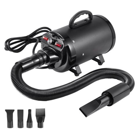 2800W Dog Grooming Dryer with Four Nozzles