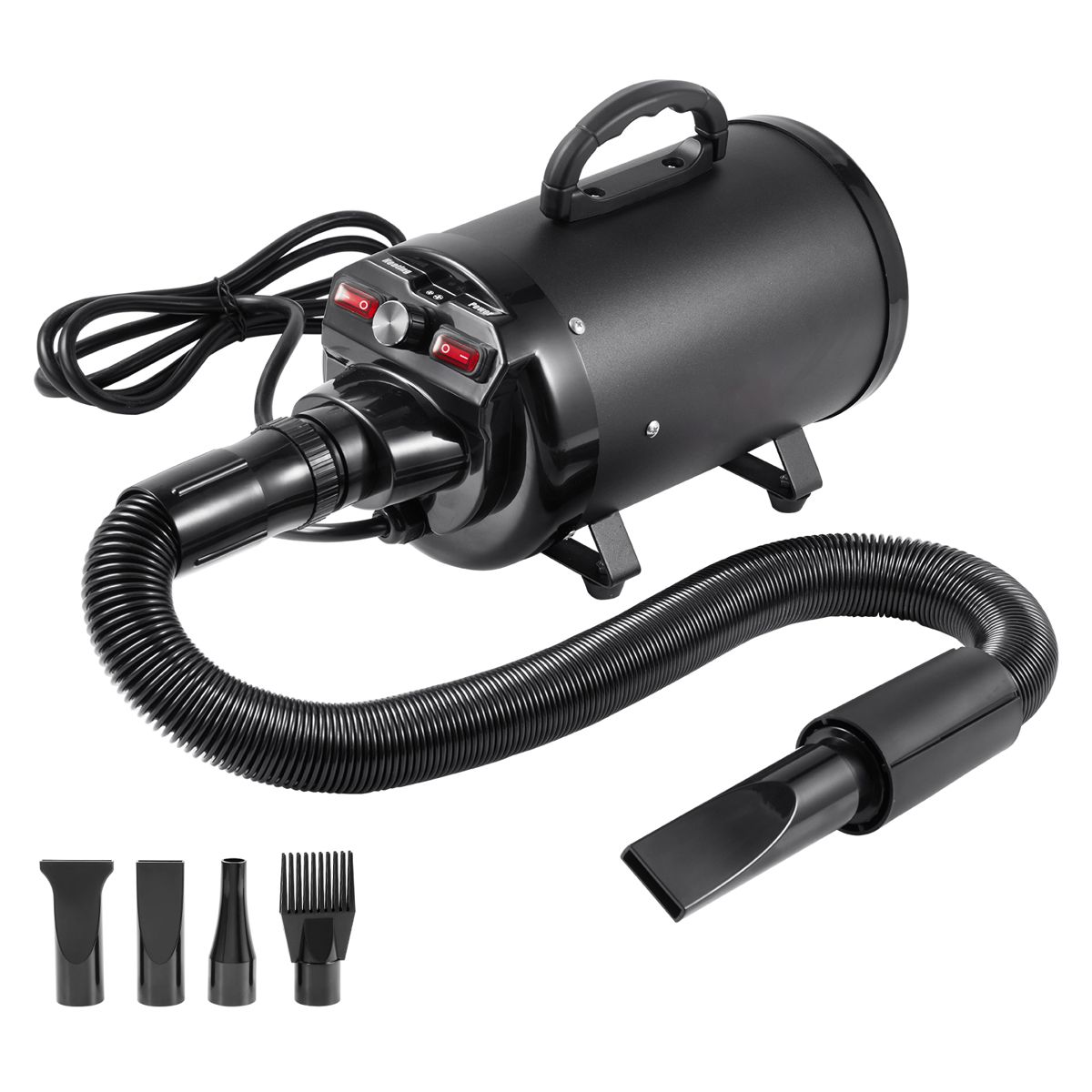 2800W Dog Grooming Dryer with Four Nozzles
