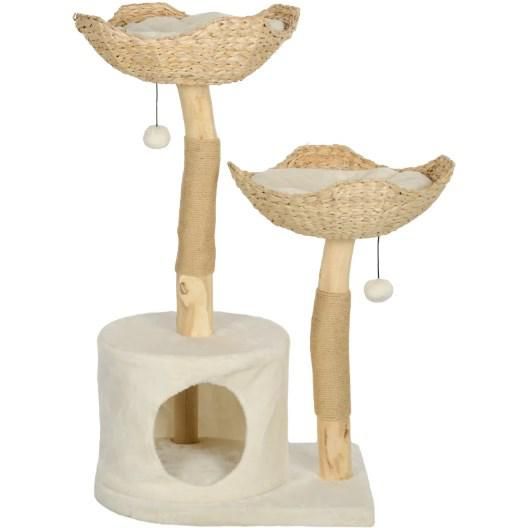 Cattail Cat Tree with Jute Scratching Posts — view 2