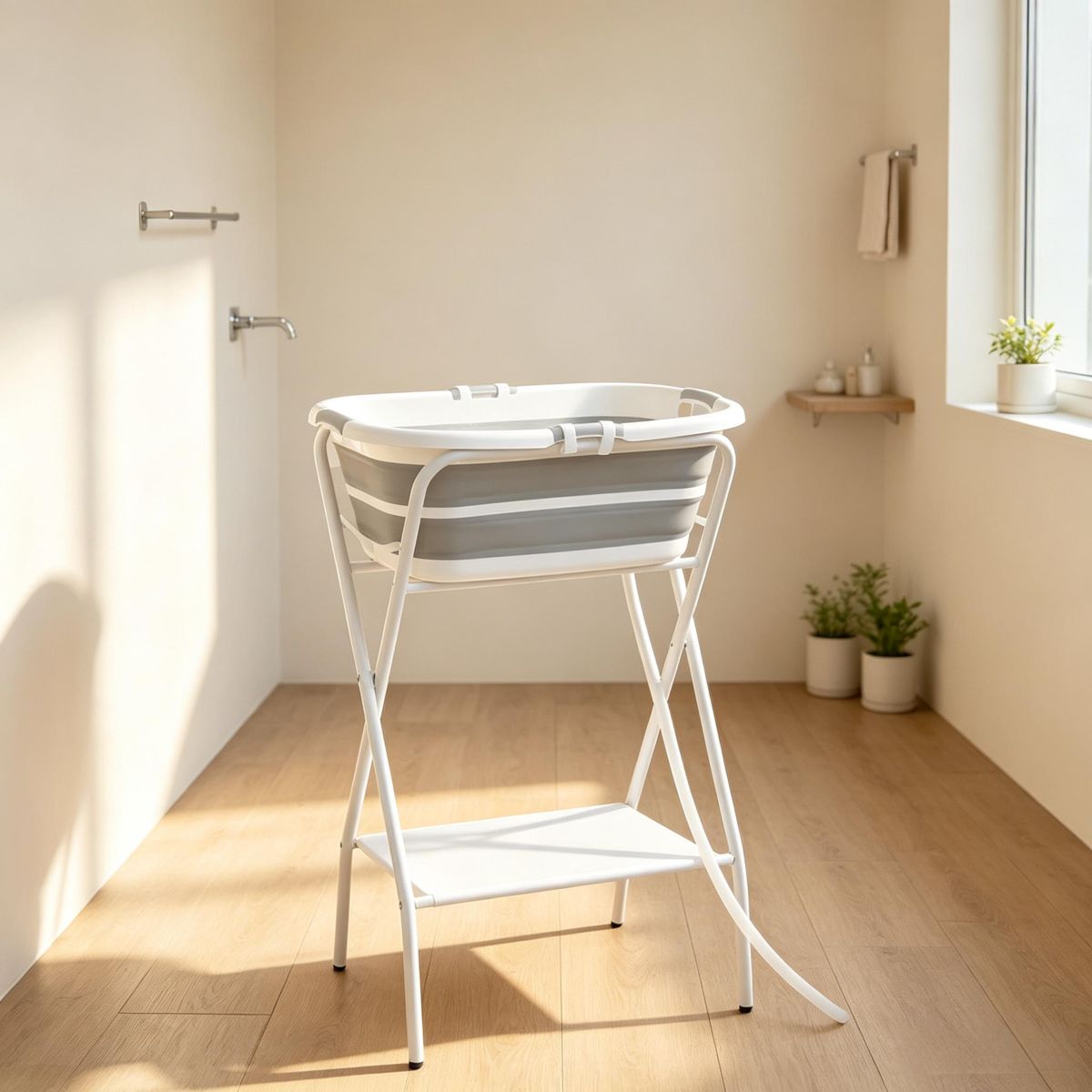 Elevated Foldable Dog Washing Station