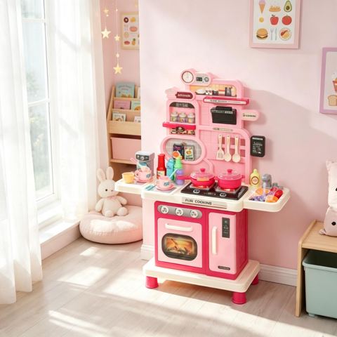 Play Kitchen with Circulating Water Sink