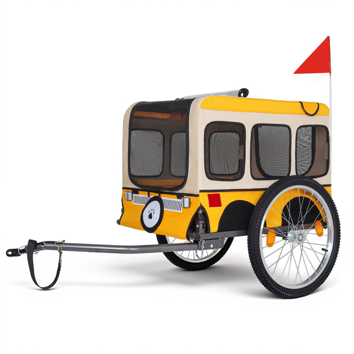 Large Dog Bike Trailer with 20-Inch Air Tires — view 4