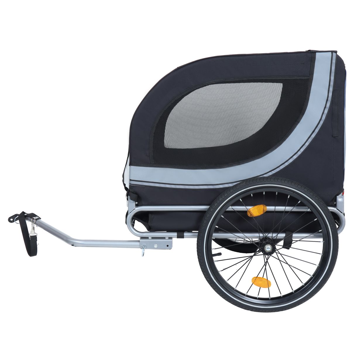 Large Weather-Resistant Dog Bike Trailer — view 4