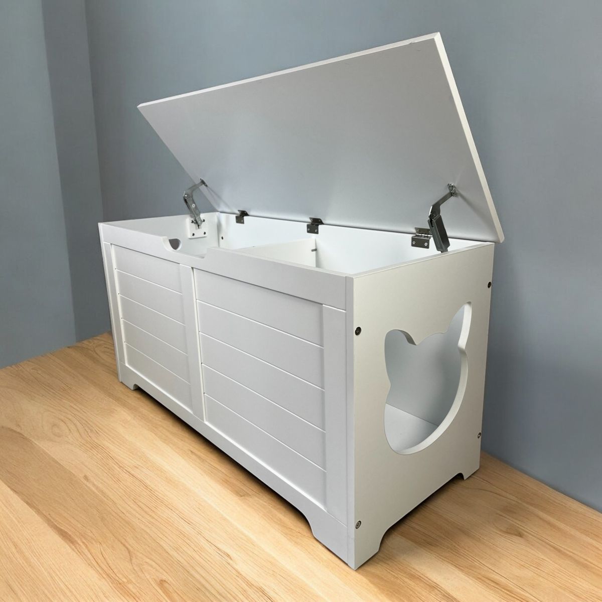 39.4-Inch Top-Opening Cat Litter Box Enclosure — view 2