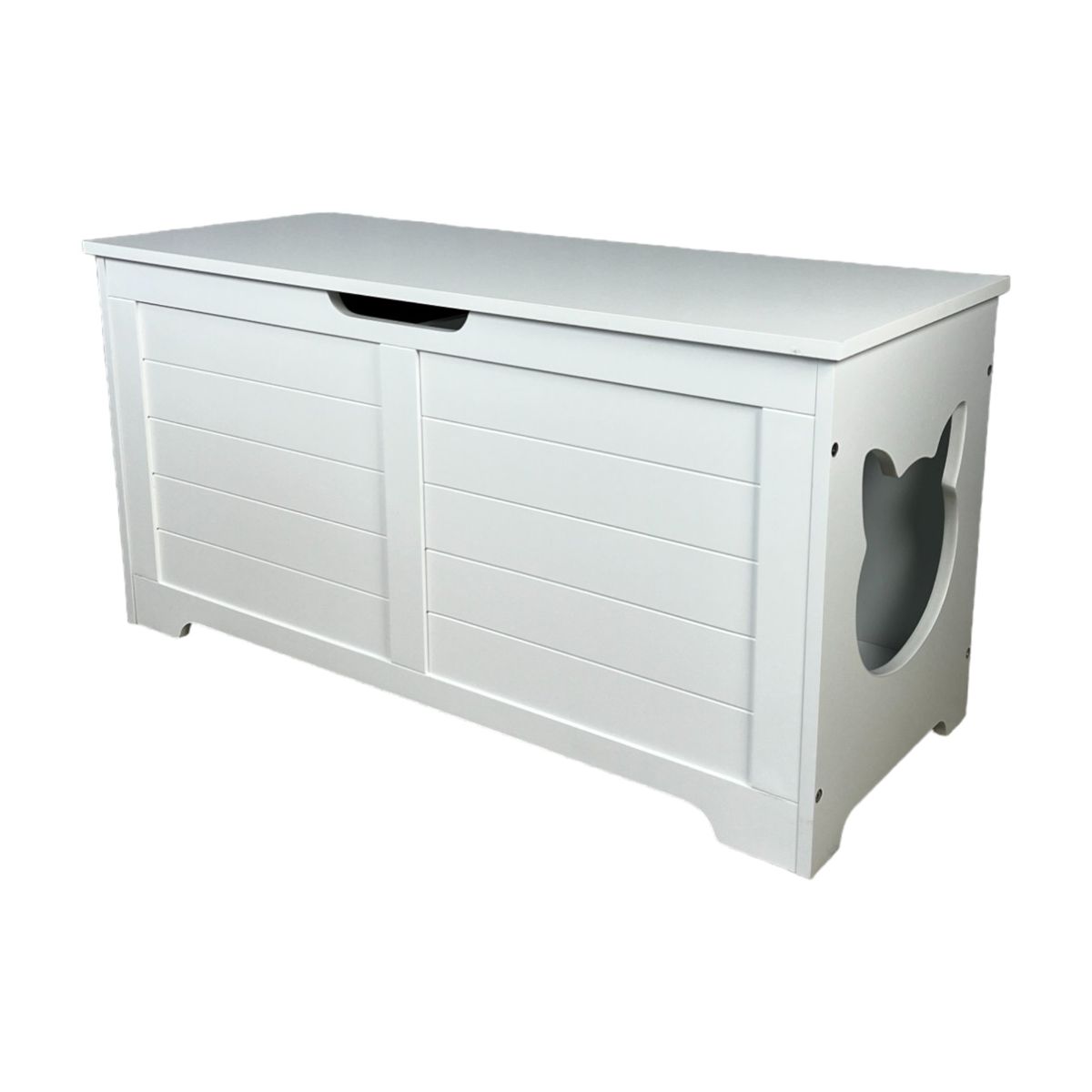 39.4-Inch Top-Opening Cat Litter Box Enclosure — view 3