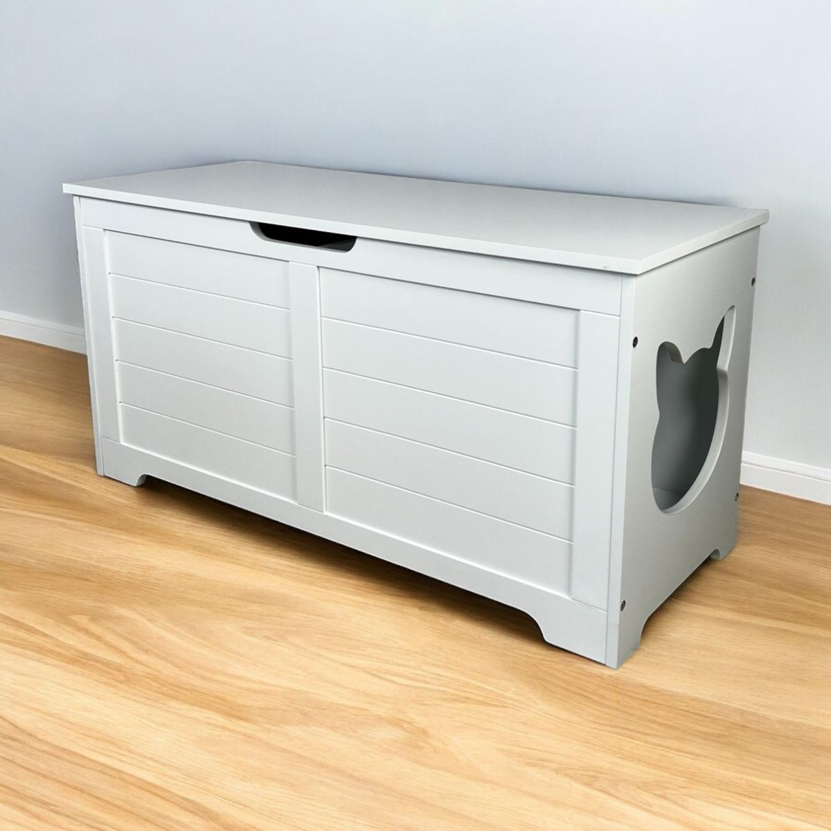 39.4-Inch Top-Opening Cat Litter Box Enclosure — view 4