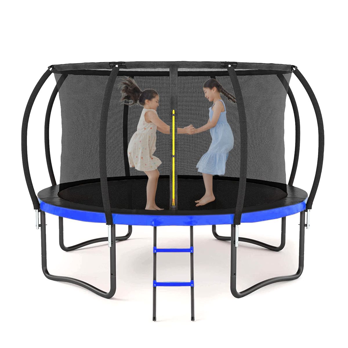 12-Foot Trampoline with Enclosure Net
