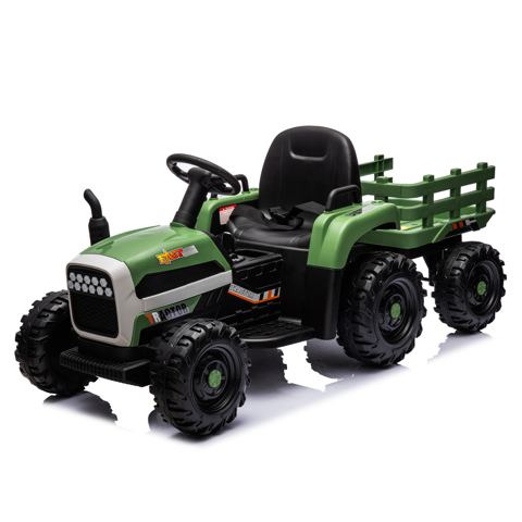 24V Ride-On Tractor with Trailer and Remote