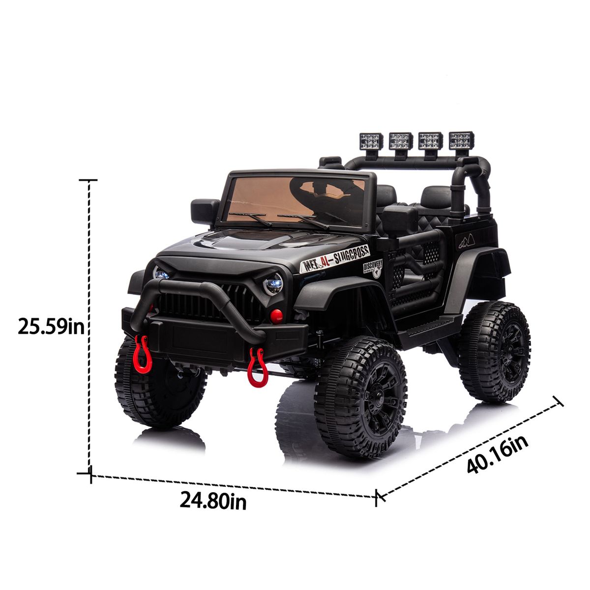 24V Kids Ride-On Car with Remote Control — view 2