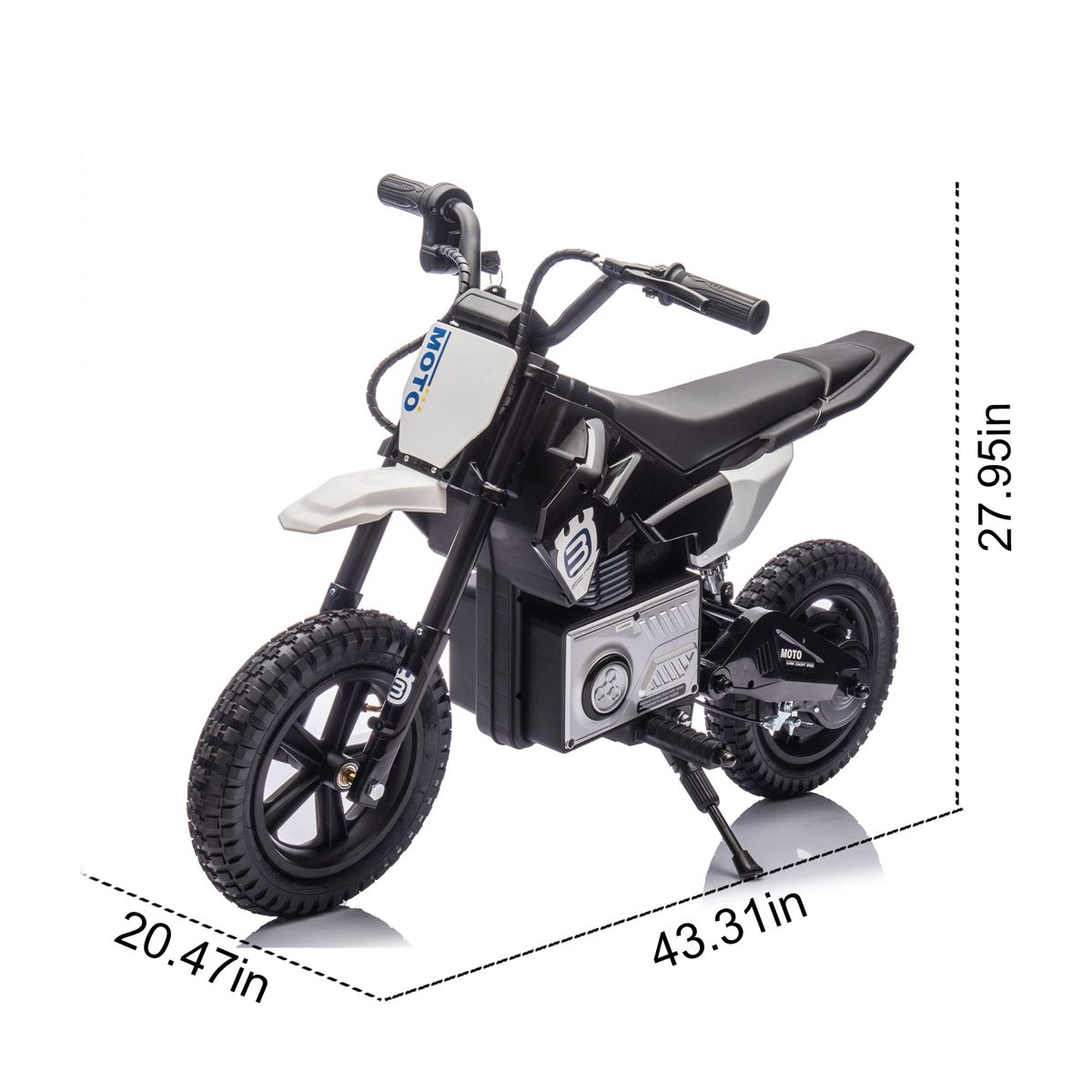 24V 200W Ride-On Motocross Motorcycle — view 2