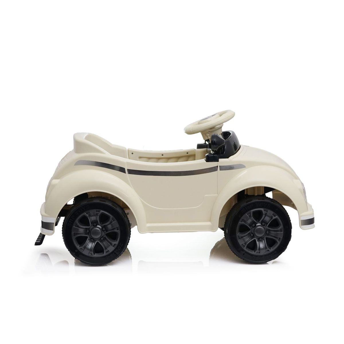 12V Vintage-Style Kids Ride-On Car with Remote — view 3