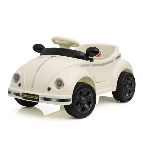 12V Vintage-Style Kids Ride-On Car with Remote — view 1