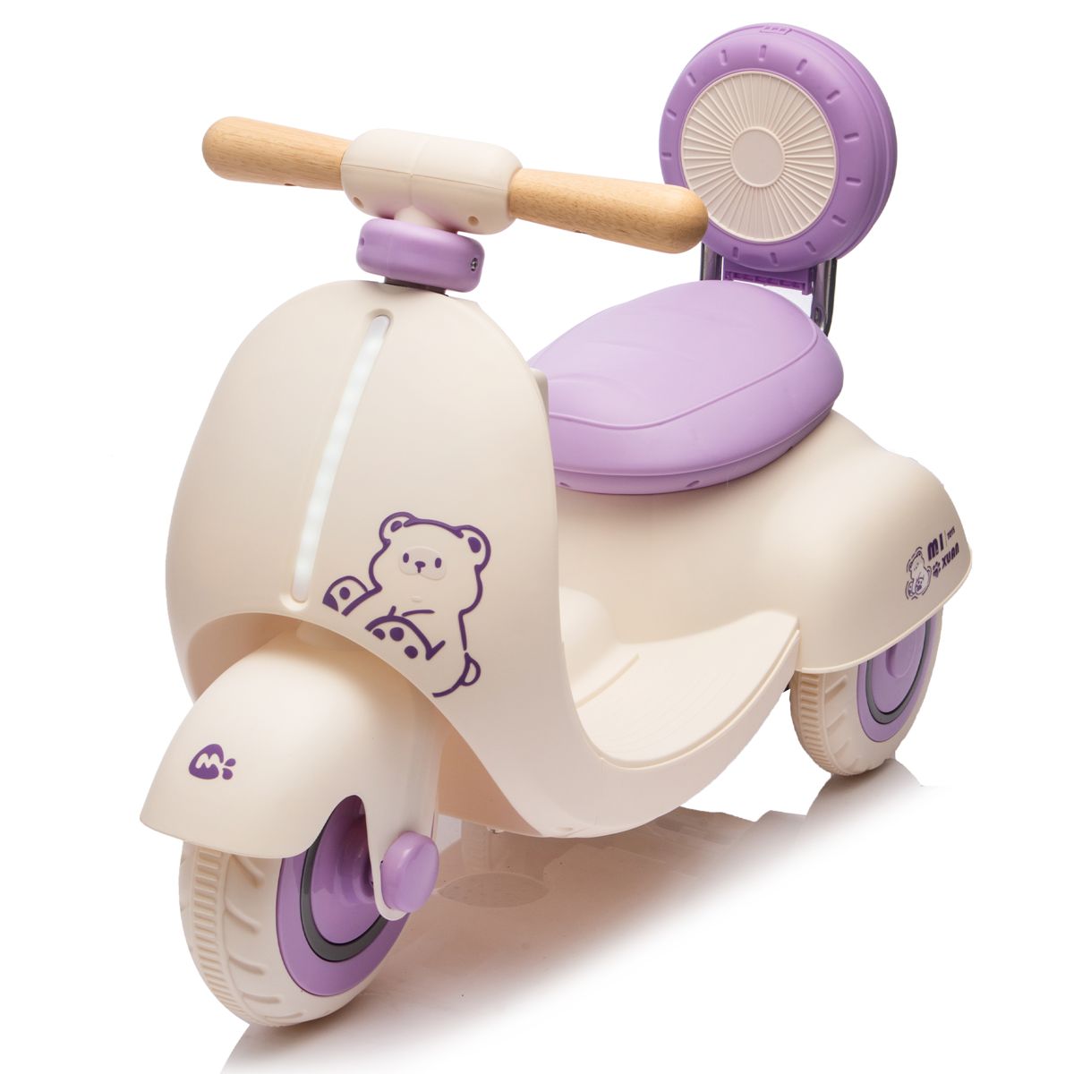 12V Three-Wheel Toddler Ride-On Motorcycle — view 4