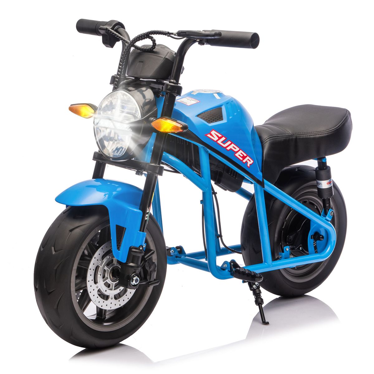 24V XL Ride-On Motorcycle with 14-Inch Wheels