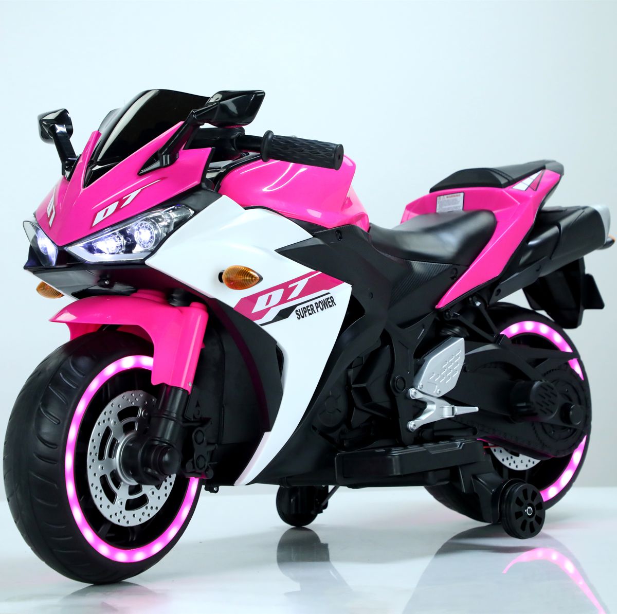 12V Ride-On Motorcycle with Stories and Music — view 3