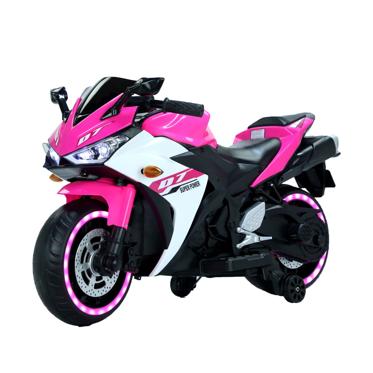 12V Ride-On Motorcycle with Stories and Music