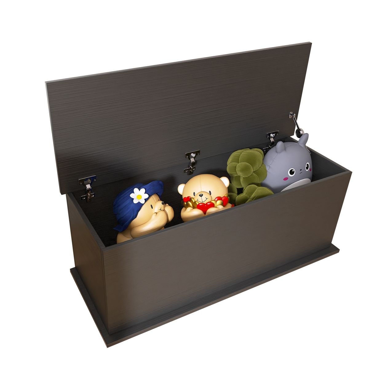Lift-Top Storage Chest Trunk — view 2