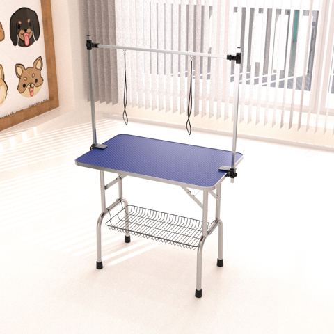 42-Inch Grooming Table with Clamp-On Arm