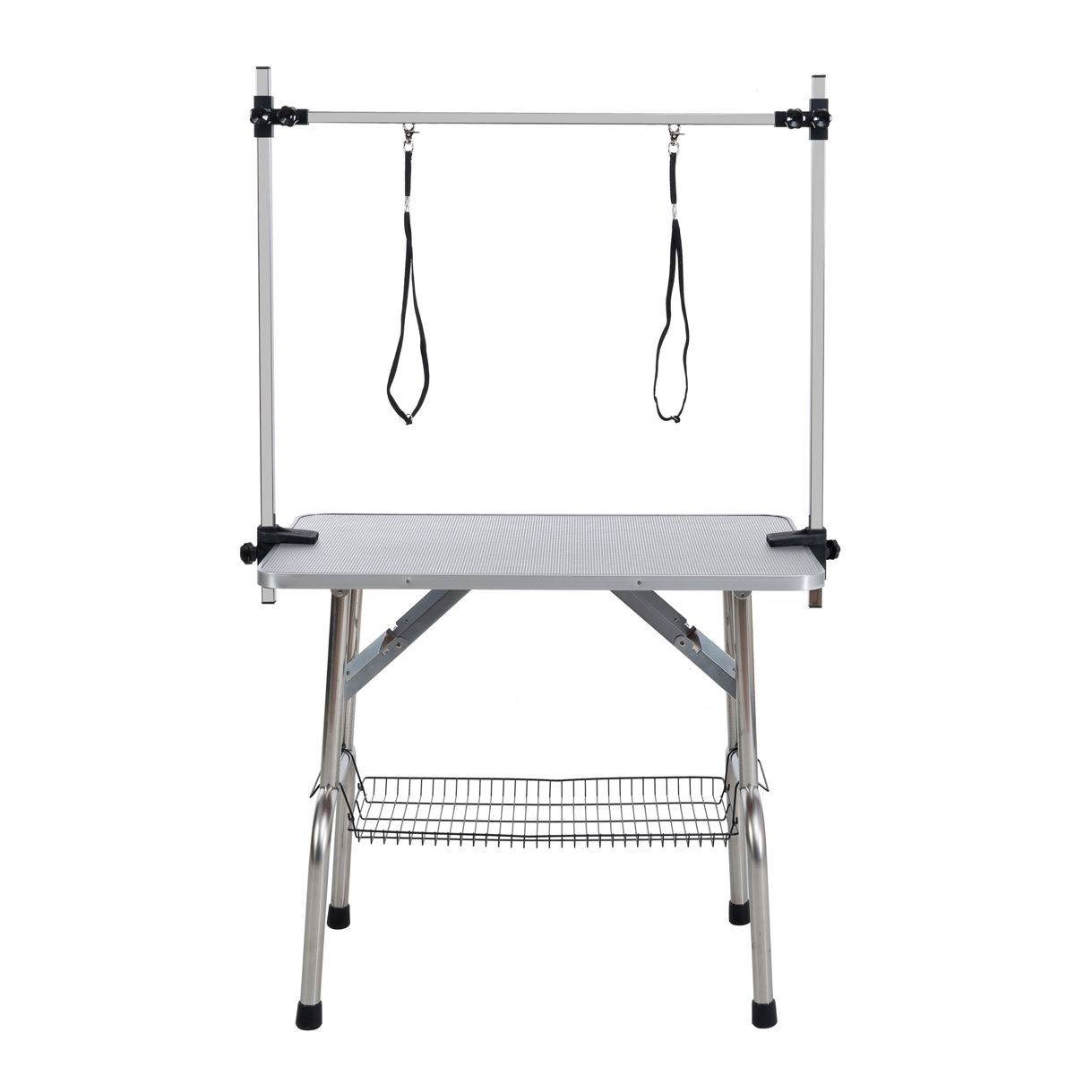 36-Inch Folding Grooming Table with Tool Basket — view 3