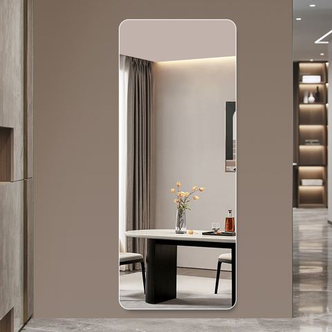 60-Inch Rounded-Corner Aluminum Body Mirror
