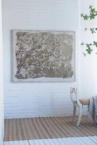 60 x 48-Inch Cherry Blossom Canvas Art Print