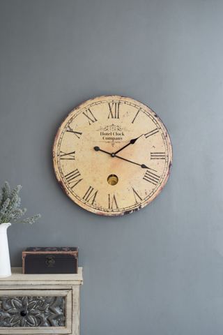 23-Inch Pendulum Wall Clock