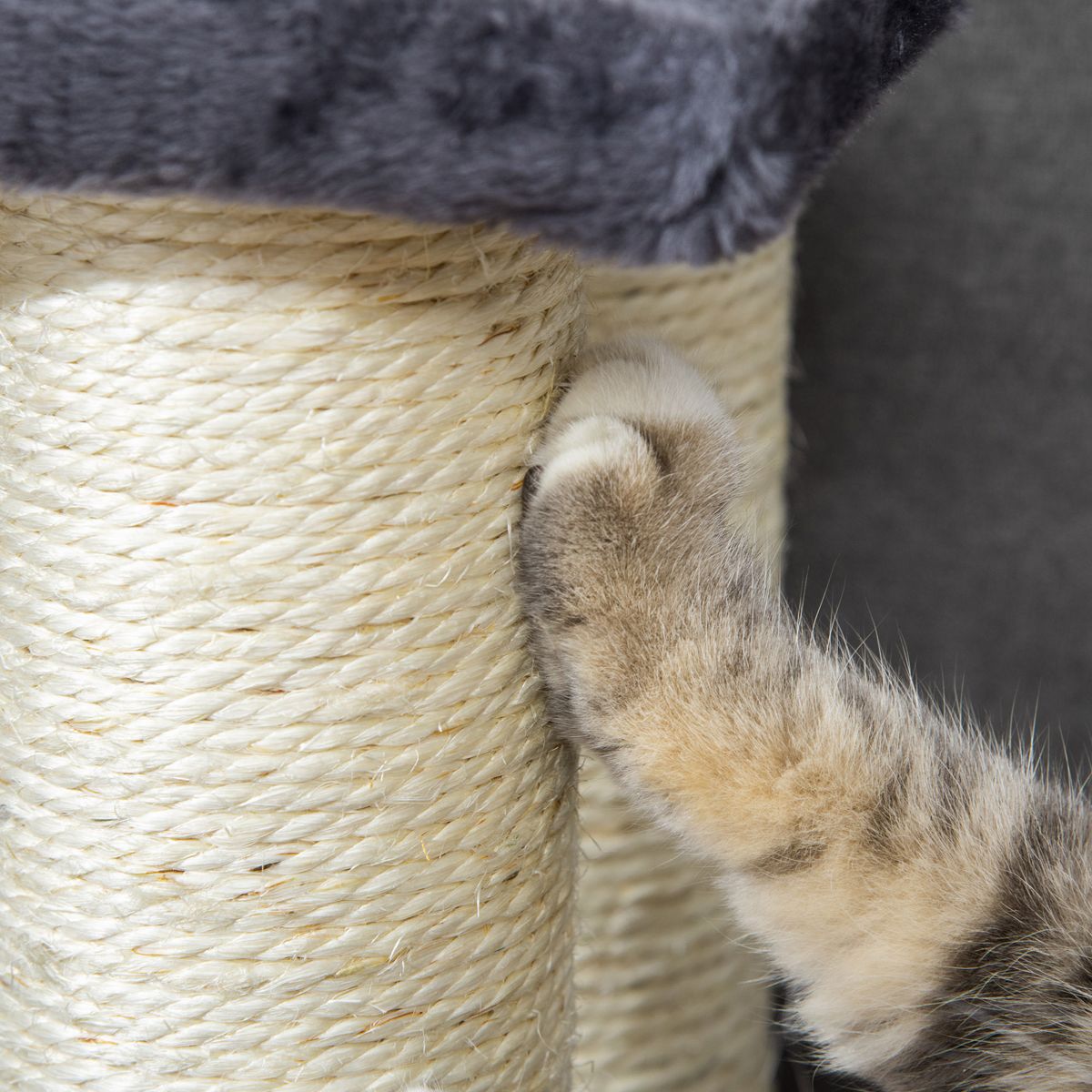 4-Step Stair Cat Tree with Scratching Post — view 2