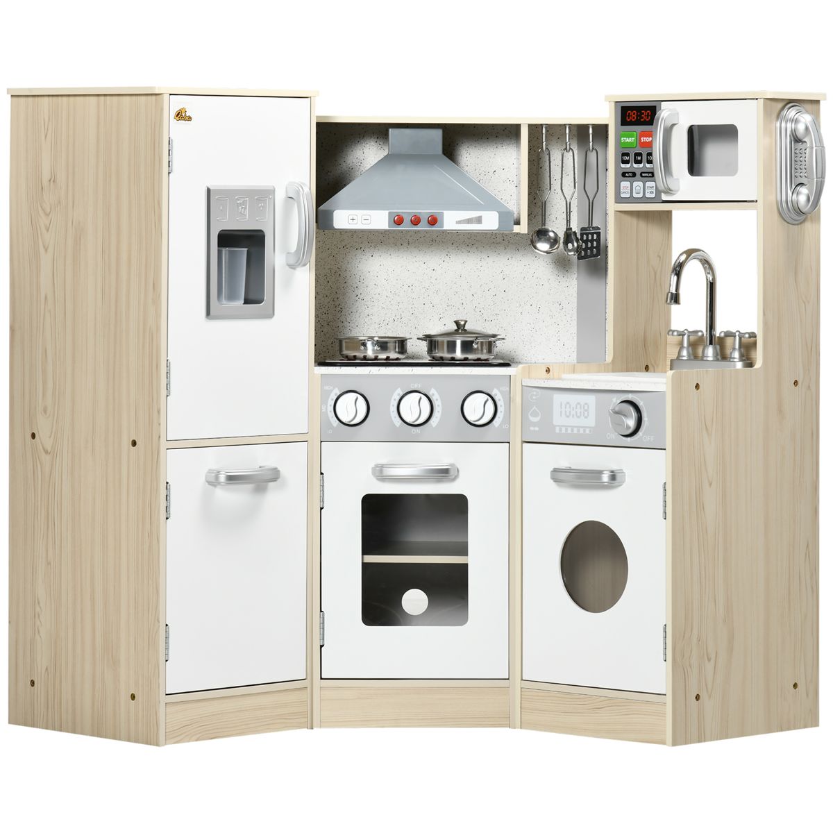 Extra-Large Corner Play Kitchen with Phone