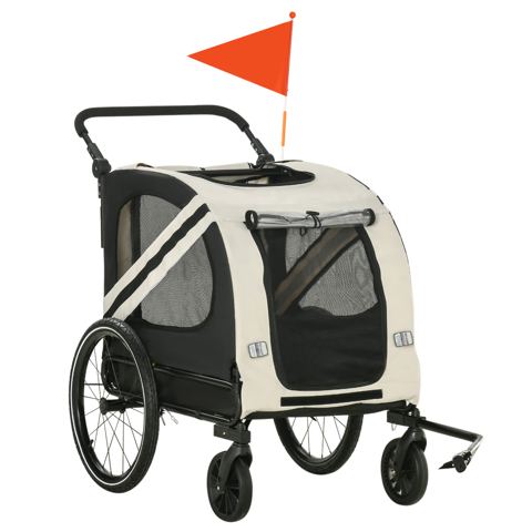 2-in-1 Pet Bike Trailer for Small Dogs — view 1