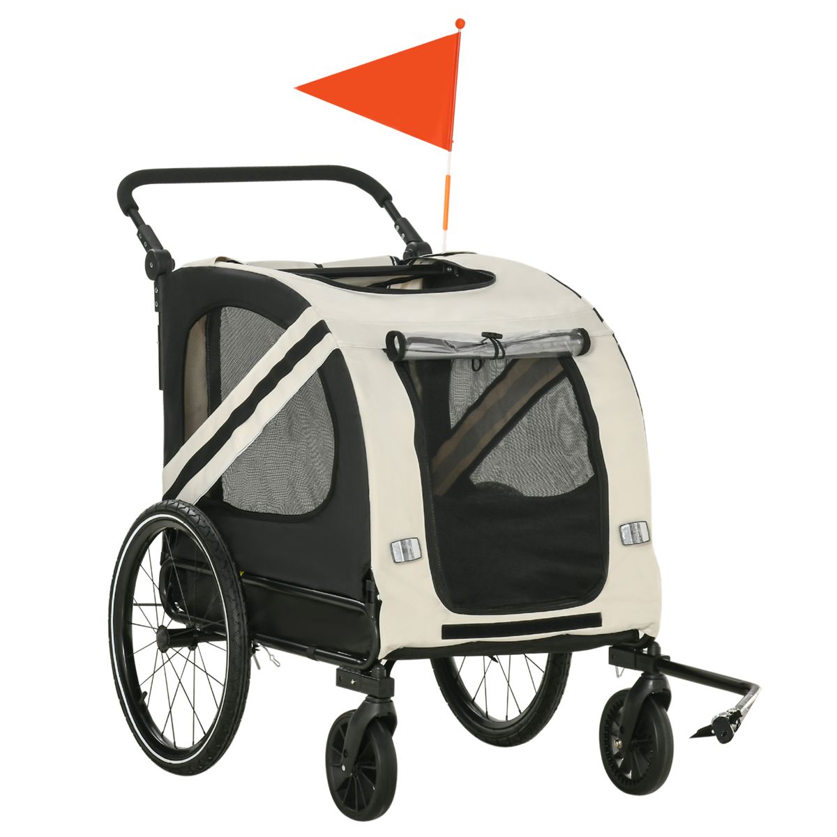 2-in-1 Pet Bike Trailer for Small Dogs